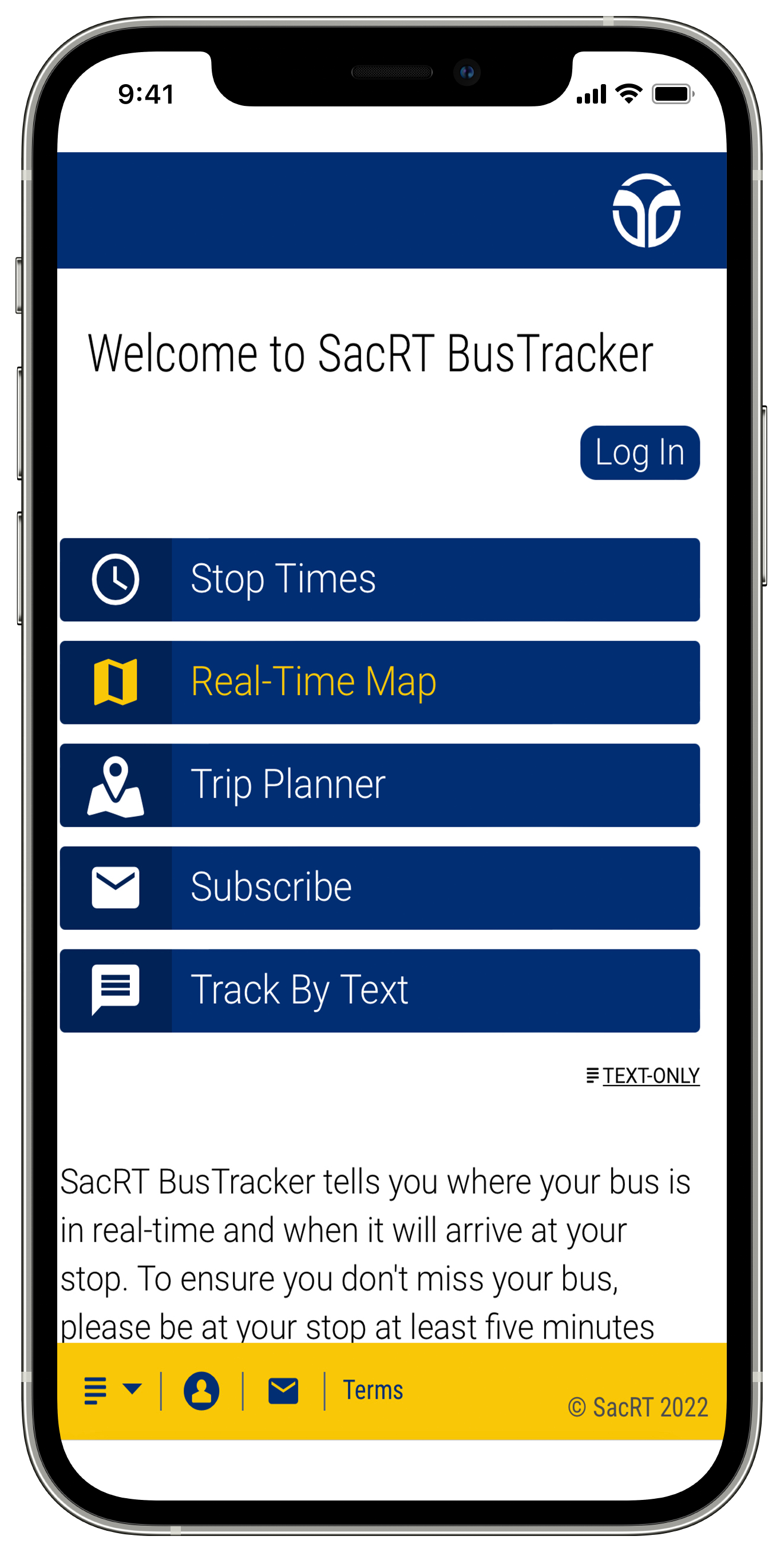 Bus Tracker Mobile App