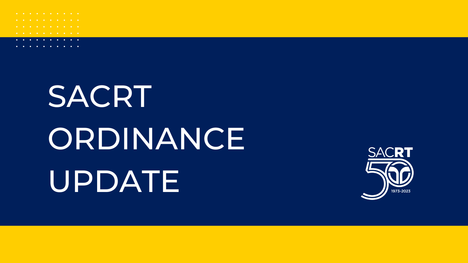 SacRT Ordinance Update