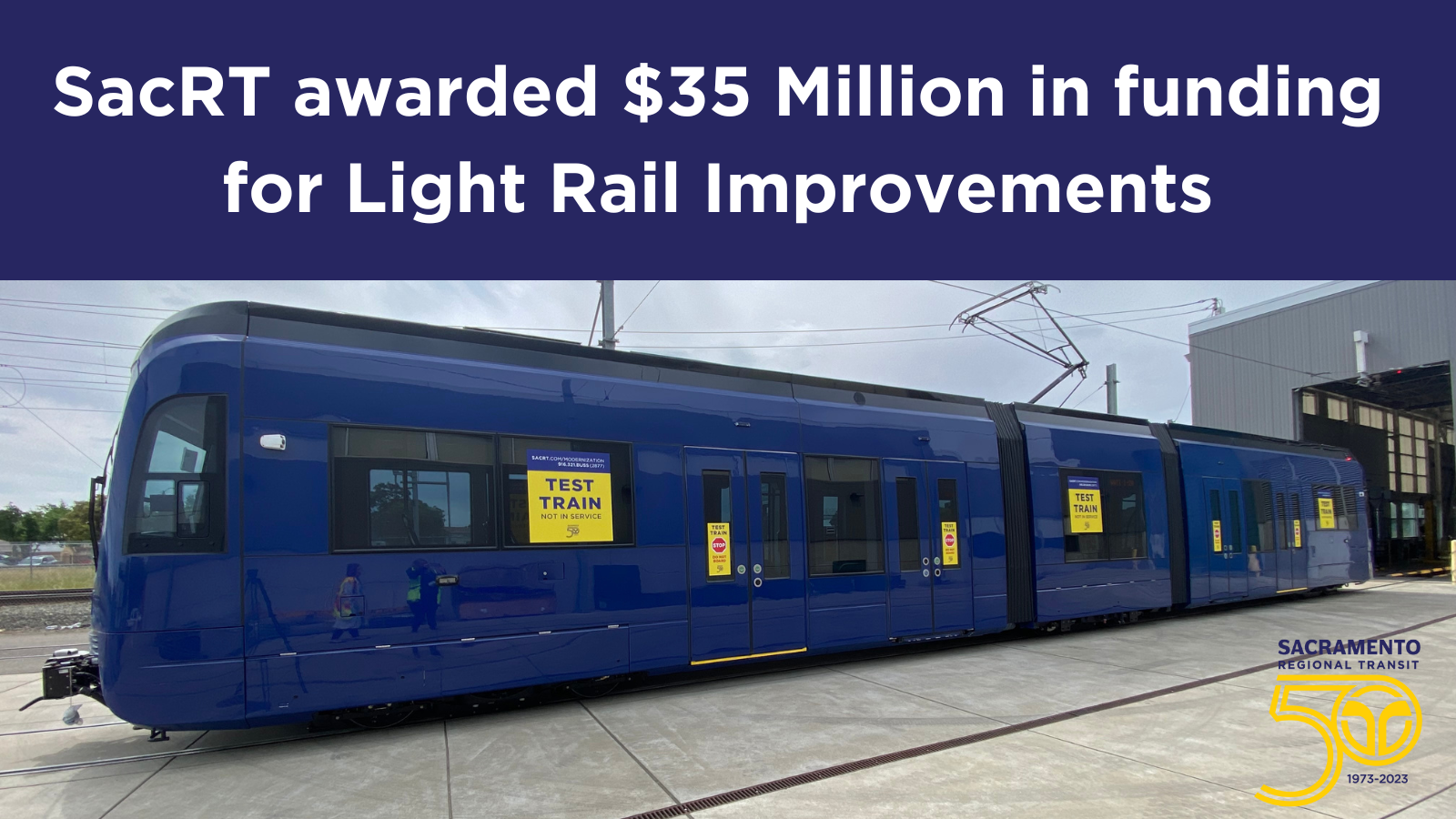 SacRT awarded $35 million in funding for light rail improvements