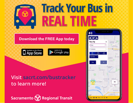When’s that next bus coming? SacRT’s new BusTracker app lets you know
