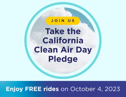 SacRT and its employees are taking the California Clean Air pledge. Here’s how you can join them!