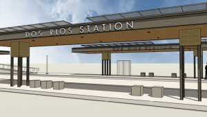 Future Dos Rios Station Rendering
