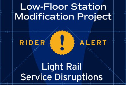 Gold Line Station Platform Modifications in April and May 2024