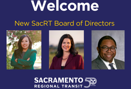 Sacramento Regional Transit welcomes three new board members for a dynamic 2024