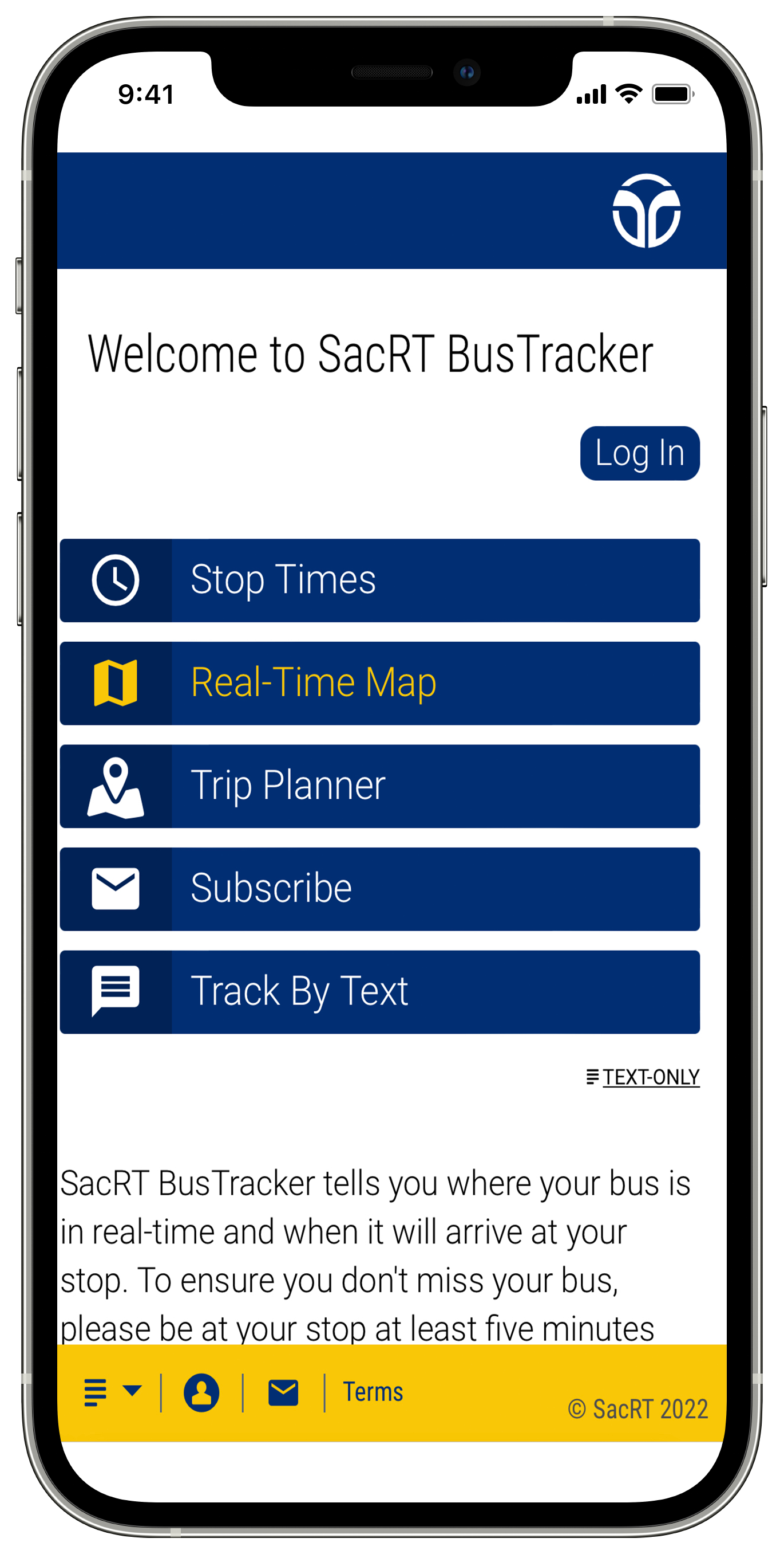 Bus Tracker Mobile App