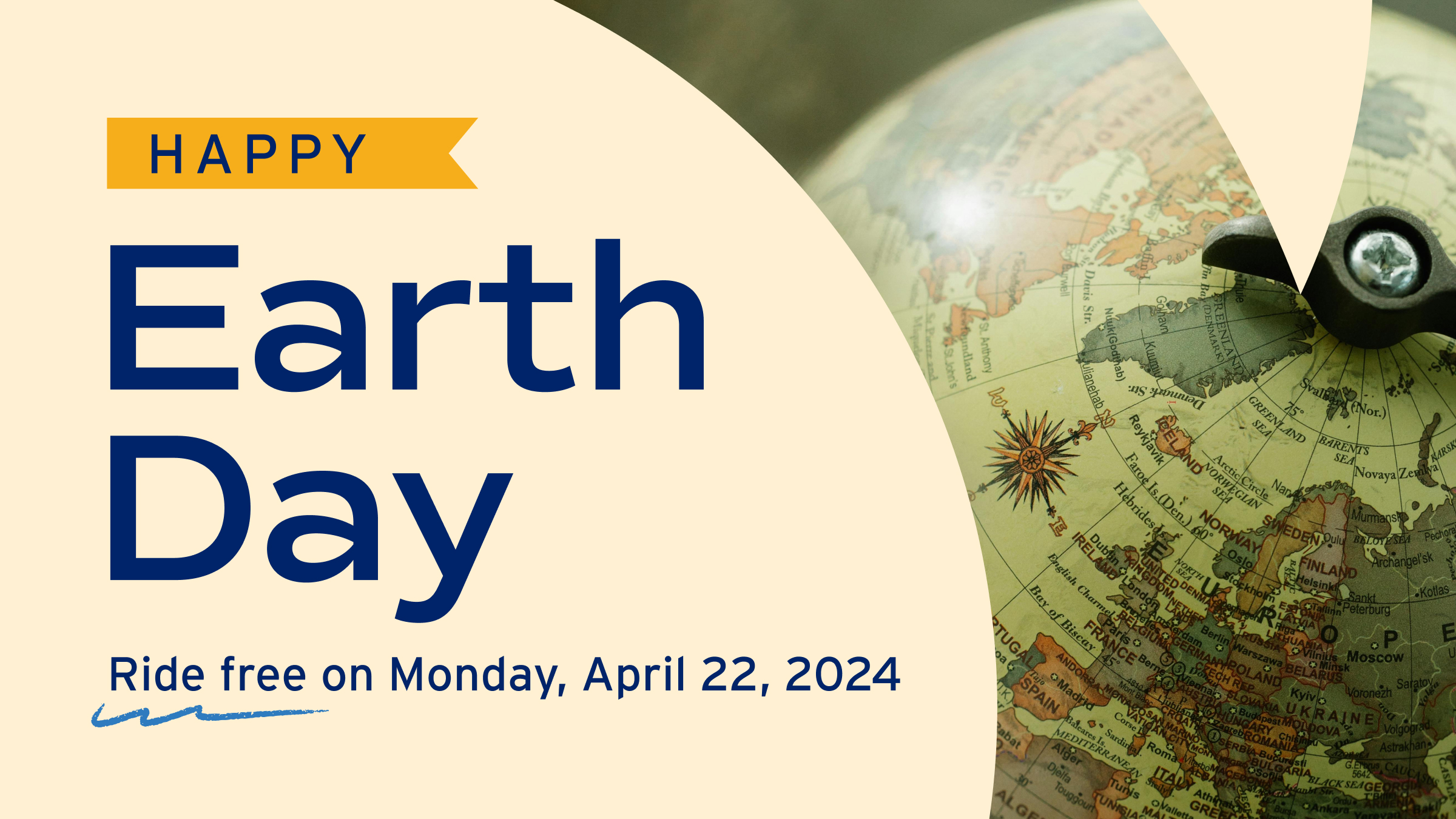 Happy Earth Day - Ride SacRT for free on Saturday, April 22, 2023