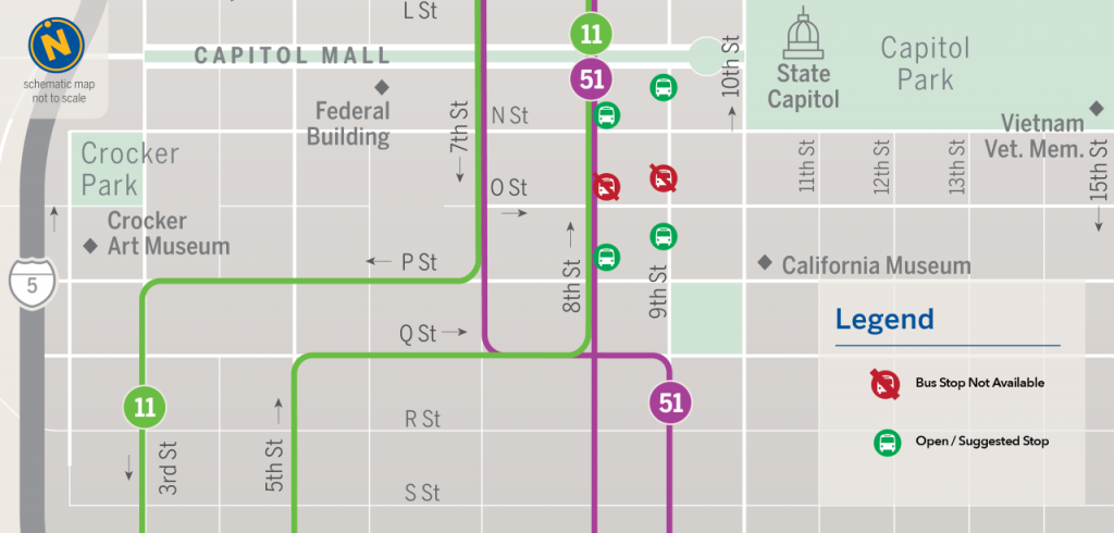 thumbnail System Map 8th and O BUS Stop Closure r2 Downtown 1024x490